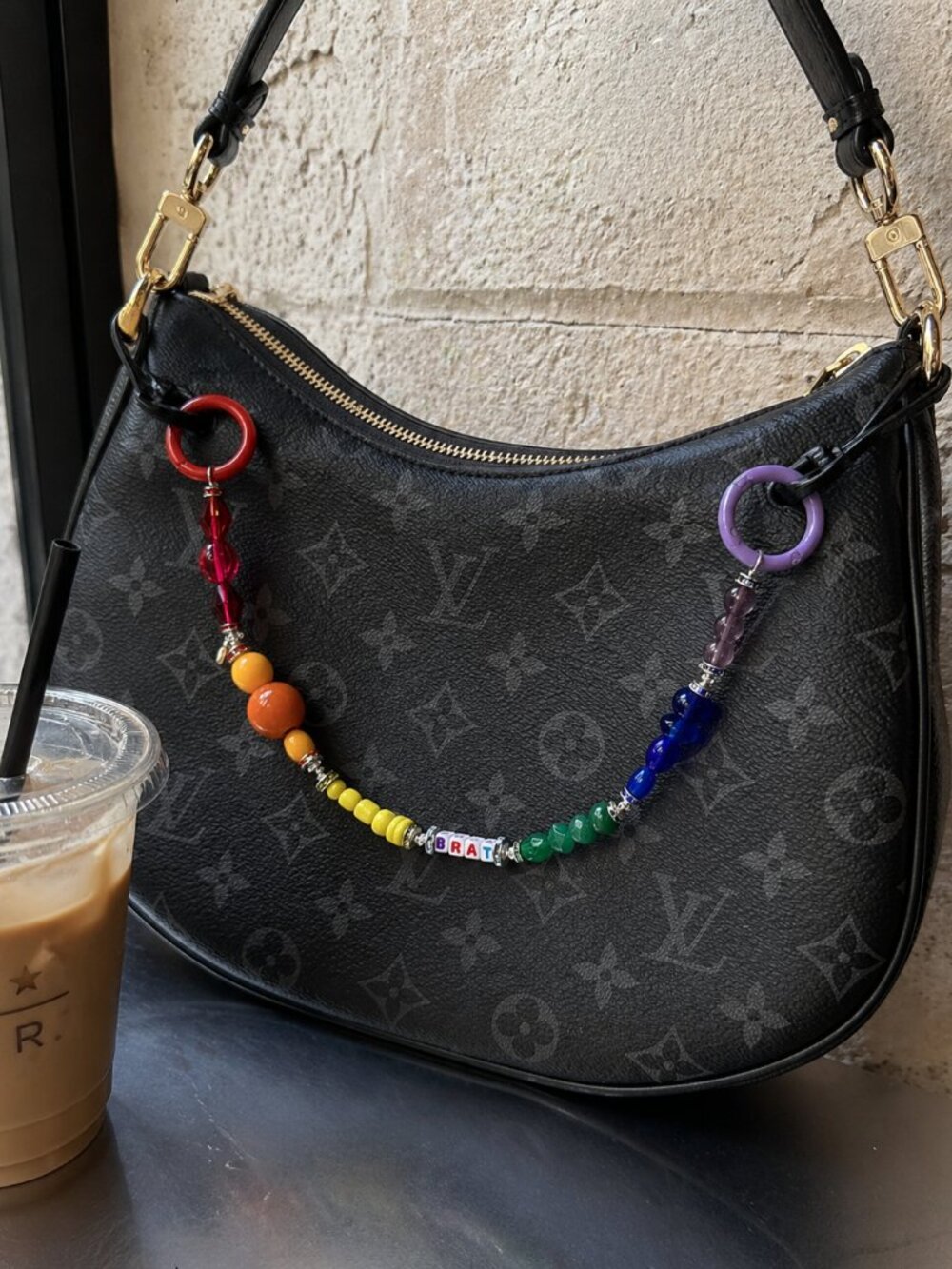 BRAT Bag Charm